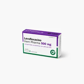 Левофлоксацин — Левофлоксацин Kern Pharma 500 мг