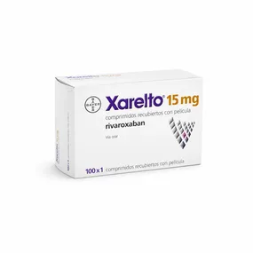 Ксарелто (Xarelto) 15 мг — таблетки, покрытые плёночной оболочкой
