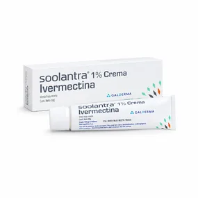 Ивермектин — Солантра 1%, крем