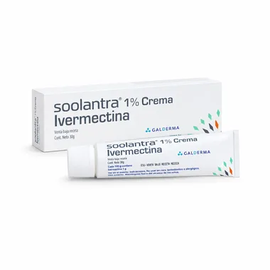 Ивермектин — Солантра 1%, крем