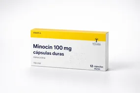 Миноцин (Minocin) — миноциклина гидрохлорид, 100 мг, капсулы, 12 шт