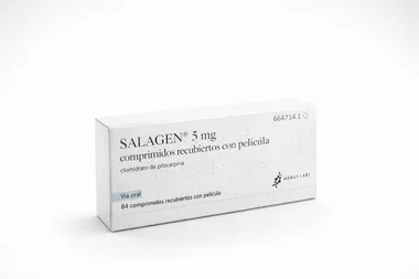 Салаген (Salagen) — пилокарпина гидрохлорид 5 мг, таблетки, 84 шт.
