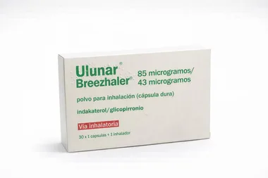 Улунар Бризхалер (Ulunar Breezhaler) 85/43 мкг — 30 капсул + ингалятор