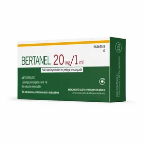 Бертанель (Bertanel) 20 мг/1 мл — предзаполненный шприц
