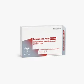 Эплеренон Alter (Eplerenona Alter) — 25 мг, таблетки покрытые плёночной оболочкой, 30 шт