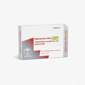 Эплеренон Alter (Eplerenona Alter) — 50 мг, таблетки покрытые плёночной оболочкой, 30 шт