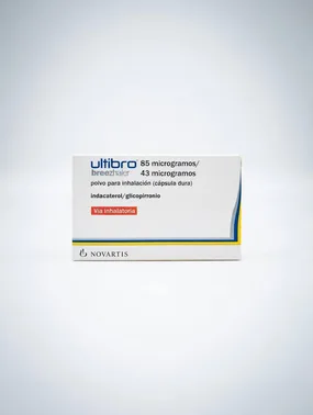 Ультибро Бризхалер (Ultibro Breezhaler) 85/43 мкг — капсулы + ингалятор