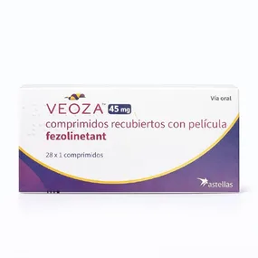 Веоза (Veoza) — фезолинетант 45 мг, таблетки покрытые плёночной оболочкой, 28 шт