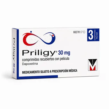 Прилиджи (Priligy) — дапоксетин 30 мг, таблетки, 3 шт