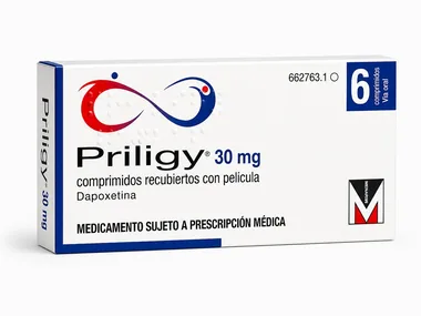 Прилиджи (Priligy) — дапоксетин 30 мг, таблетки, 6 шт