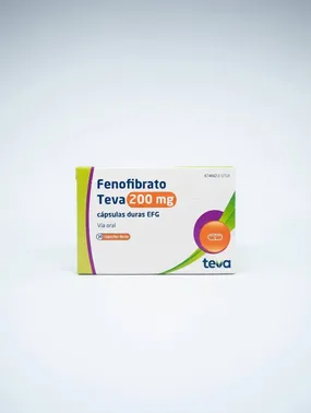 Фенофибрат Teva 200 мг — твёрдые капсулы, 30 шт