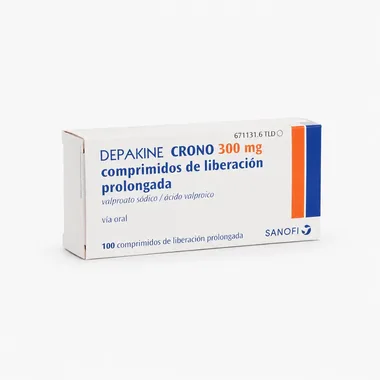 Депакин Хроно (Depakine Crono) — вальпроат 300 мг, 100 таблеток