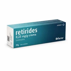 Ретиридес (Retirides) — Третиноин, 0,25 мг/г, крем, 30 г
