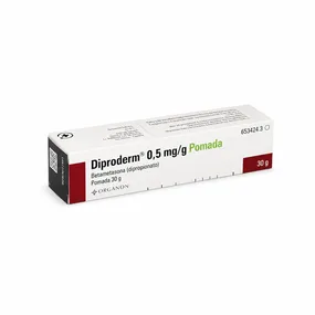Дипродерм (Diproderm) — Бетаметазон, 0,5 мг/г, мазь, 30 г