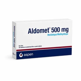 Альдомет форте (Aldomet Forte) — Метилдопа, 500 мг, 30 таблеток