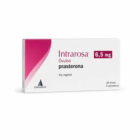 Интрароза (Intrarosa) — прастерон 6,5 мг, овули, 28 шт. + 6 аппликаторов