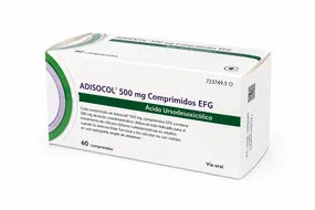 Адисокол (Adisocol) — Урсодезоксихолевая кислота, 500 мг, капсулы твёрдые, 60 шт