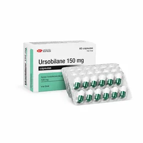 Урсобилане (Ursobilane) — Урсодезоксихолевая кислота, 150 мг, капсулы, 60 шт