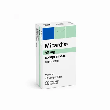 Микардис (Micardis) — Телмисартан, 40 мг, таблетки, 28 шт