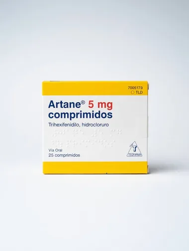Артан (Artane) — Тригексифенидил, 5 мг, таблетки, 25 шт