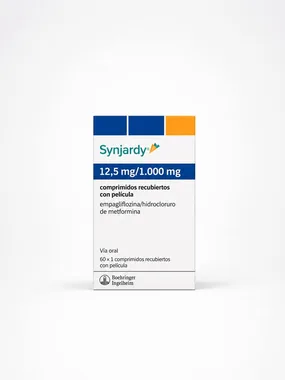 Синджарди (Synjardy) — Эмпаглифлозин/Метформин, 12,5 мг/1000 мг, таблетки, 60 шт