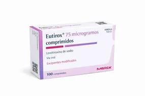 Эутирокс (Eutirox) — Левотироксин натрия, 75 мкг, таблетки, 100 шт
