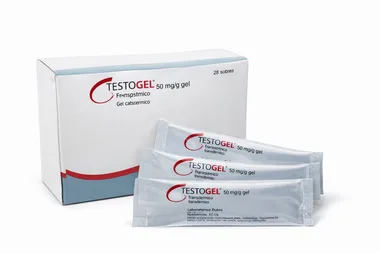 Тестогель (Testogel) — Тестостерон 50 мг/г, гель трансдермальный, 30 саше