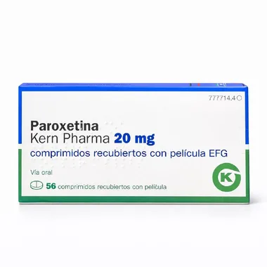 Пароксетин Керн Фарма (Paroxetina Kern Pharma) 20 мг, таблетки, 56 шт