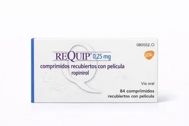 Реквип (Requip) — Ропинирол, 0,25 мг, таблетки, покрытые плёночной оболочкой, 84 шт