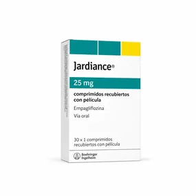 Джардинс (Jardiance) — Эмпаглифлозин, 25 мг, таблетки, покрытые плёночной оболочкой, 30 шт