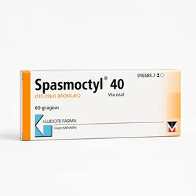 Спазмоктил (Spasmoctyl) 40 мг — драже с отилония бромидом, 60 шт