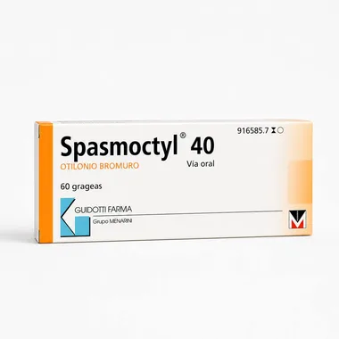 Спазмоктил (Spasmoctyl) 40 мг — драже с отилония бромидом, 60 шт