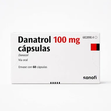 Данатрол (Danatrol) 100 мг — капсулы с даназолом, 60 шт