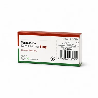 Теразозин Керн Фарма (Terazosina Kern Pharma) 5 мг — таблетки, 30 шт