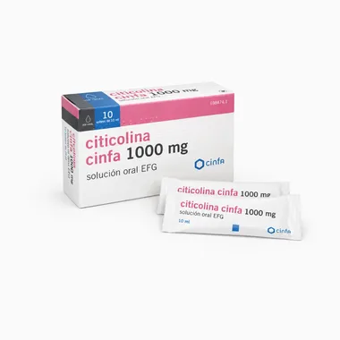 Цитиколина Синфа (Citicolina Cinfa) 1000 мг — раствор в саше, 10 шт